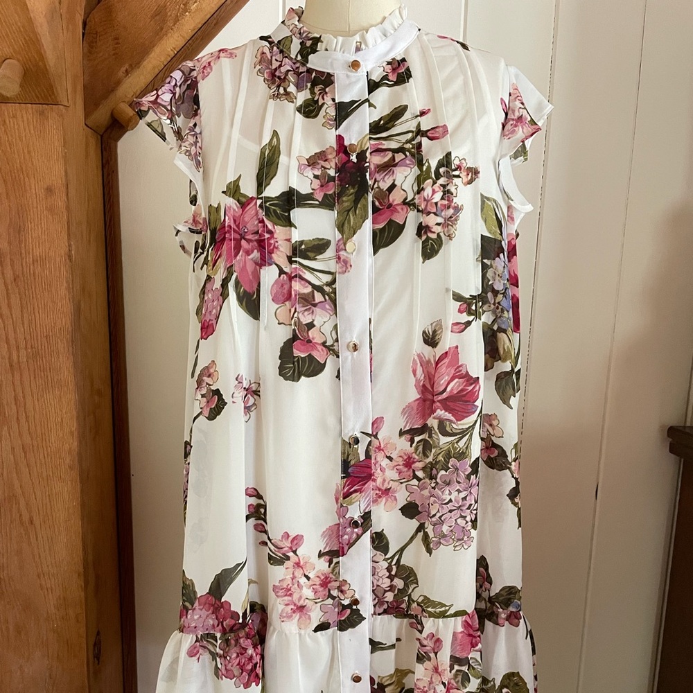 Flower print-  cute summer dress